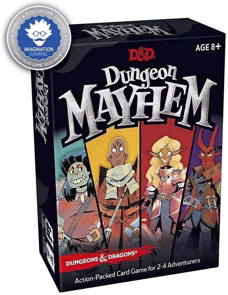 DUNGEONS & DRAGONS Dungeon Mayhem Card Game - WiredVillage Games - Wizards of the Coast